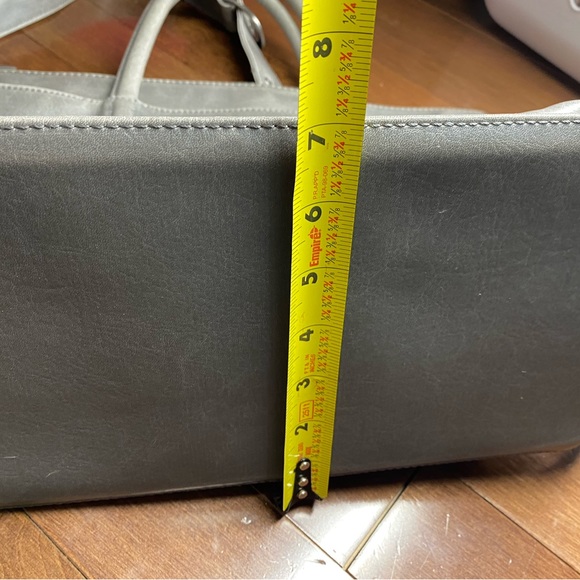 Matt & Nat Laptop Bag Vegan Purse Grey Large - Picture 15 of 16